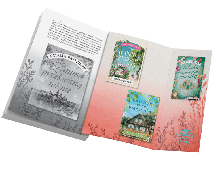 Widok otwartej książki