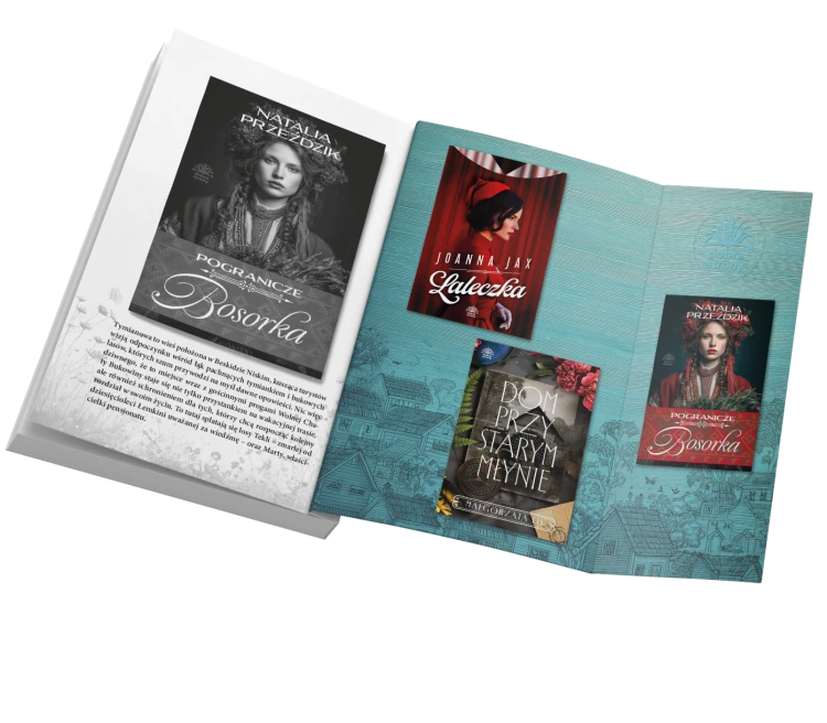 Widok otwartej książki