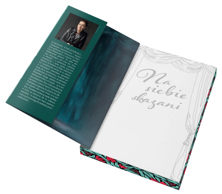 Widok otwartej książki