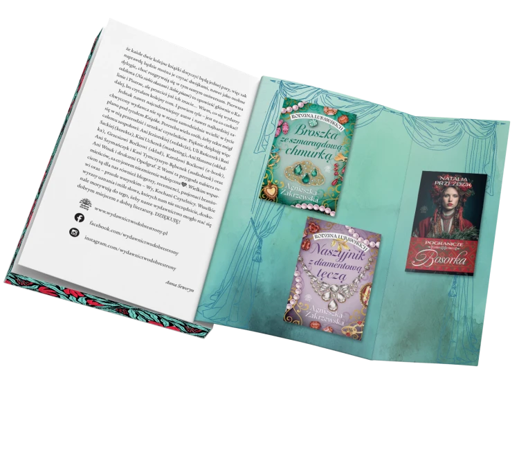 Widok otwartej książki