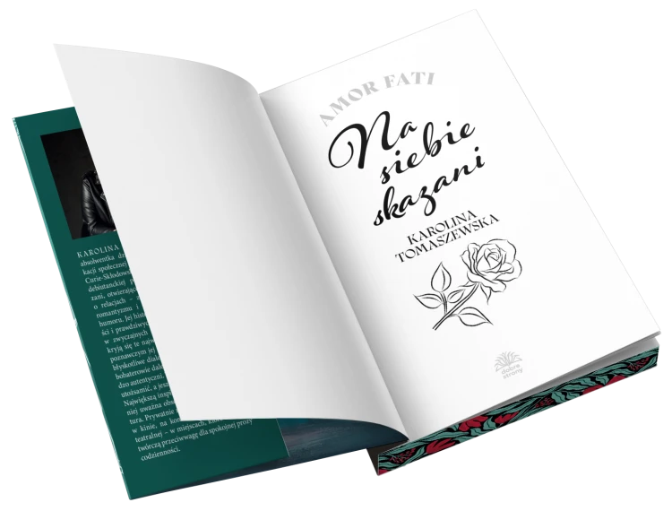 Widok otwartej książki