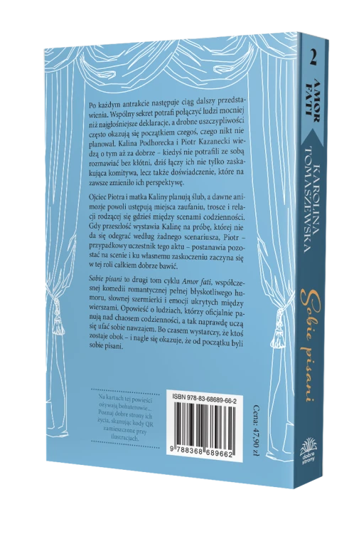 Tył okładki książki, tekst promocyjny książki, kod kreskowy, numer ISBN