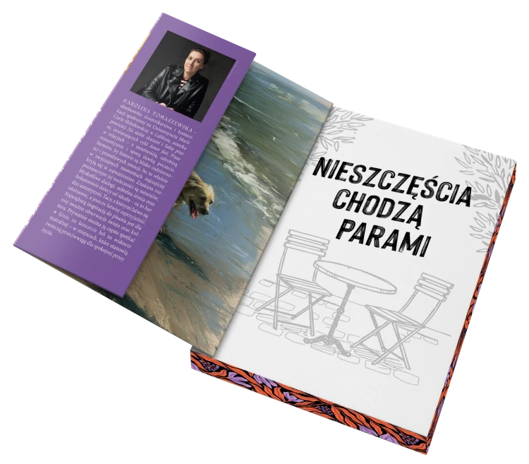 Widok otwartej książki