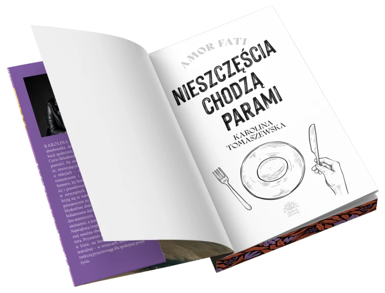 Widok otwartej książki