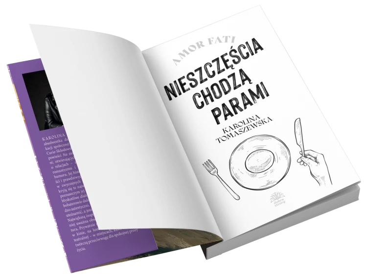 Widok otwartej książki