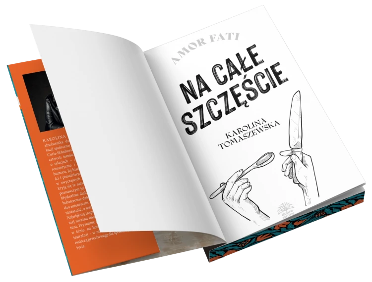 Widok otwartej książki