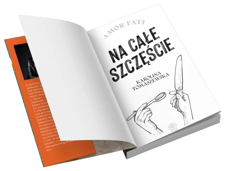Widok otwartej książki
