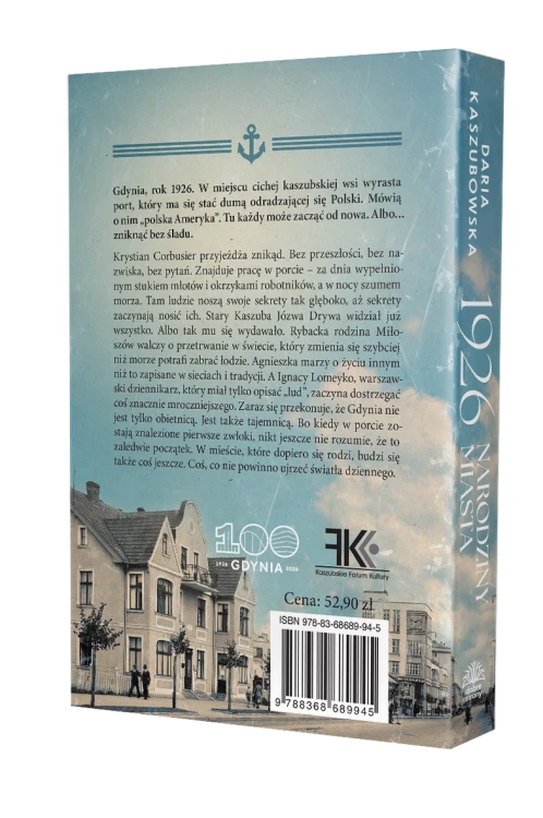 Tył okładki książki, tekst promocyjny książki, kod kreskowy, numer ISBN